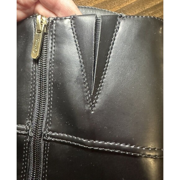 SAM EDELMAN CIRCUS Tall Black Leather Riding Boots Women's SIZE 7‎ - Picture 12 of 13